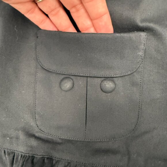 NWT Women's MOTTO Snap Jacket Black 3/4 Sleeve- Size XL - Picture 4 of 7